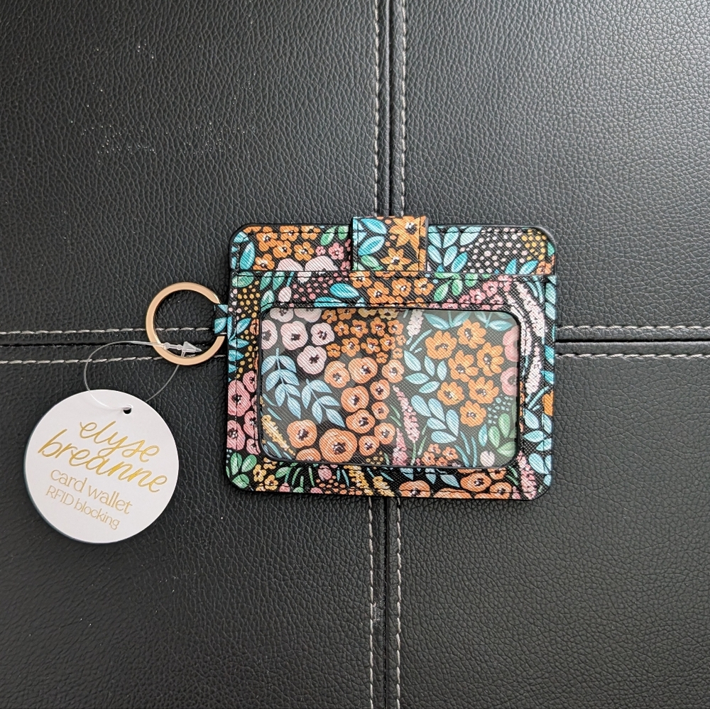 Elyse Breanne Floral Card Wallet NWT